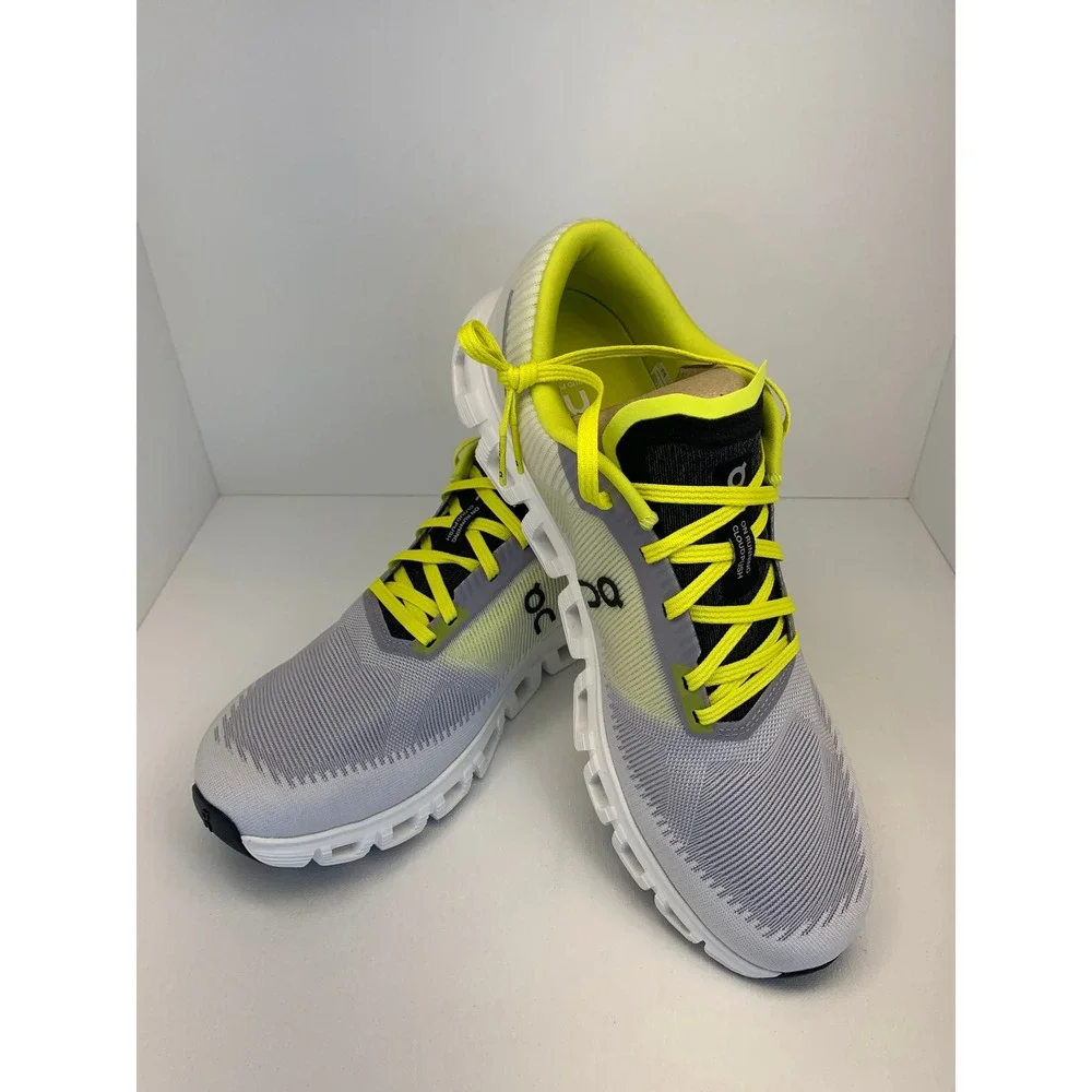 On Running Cloud 5 Push Men's Running Shoes White Yellow‎ Size 12.5